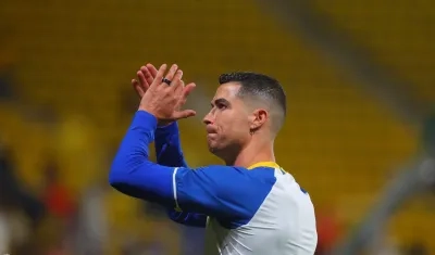 Cristiano Ronaldo, delantero portugués del Al Nassr.