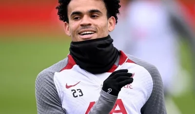 Luis Díaz no juega desde octubre con el Liverpool.