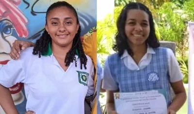 María Ángel Escobar Ruíz y Angeline García Cuesta, de Sucre para Misión MIT Harvard 2023: investigadoras Ondas’.