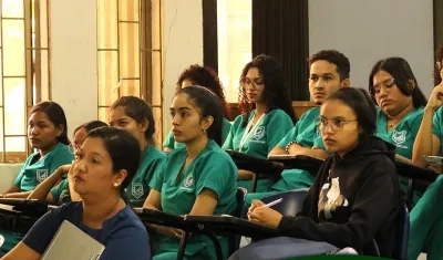 Estudiantes de ciencias de la salud de la Universidad de Sucre