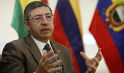 El secretario general de la Comunidad Andina (CAN), Jorge Hernando Pedraza