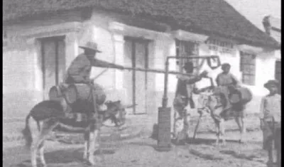 Según el mito galapero, en Barranquilla la gente y los animales morían de sed, pese a estar a la orilla de un río, cerca del mar. 