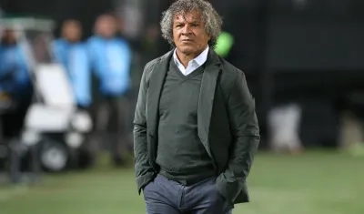 El samario Alberto Gamero, director técnico de Millonarios.