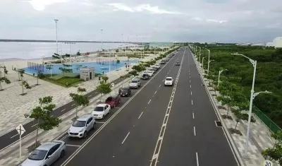 Con el Gran Malecón, el sitio más visitado de Colombia, Barranquilla volvió la mirada al Río Magdalena