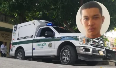 El cuerpo de Carlos Joel Rodríguez Villalobos, de 20 años, fue llevado a Medicina Legal