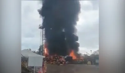 La explosión se origino en el pozo Tesoro 29.