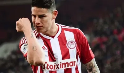 James Rodríguez se desvinculó del Olympiacos el pasado 13 de abril. 