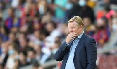 Ronald Koeman, exentrenador del Barcelona. 