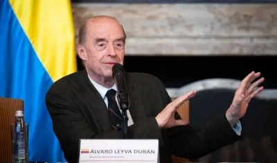 Álvaro Leyva Durán, Canciller colombiano.