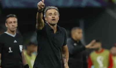 Luis Enrique quedó con vía libre para negociar con el Tottenham.