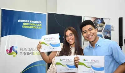 Beneficiarios de Cartagena O-Key que hace parte del programa Más Empleo Juvenil de la Fundación Promigas