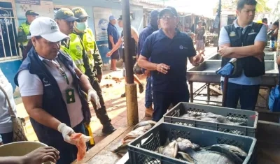 Los controles se realizan en restaurantes, supermercados, pescaderías y plazas públicas de mercado. 