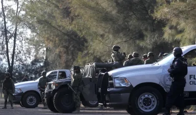 Policía de México en una foto de archivo