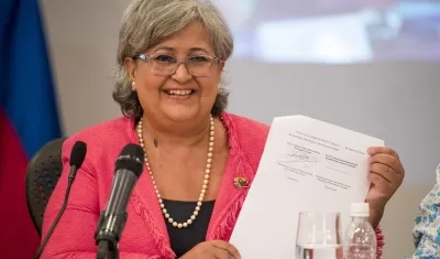 Tibisay Lucena, Ministra de Educación Universitaria de Venezuela