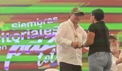 El Presidente de la República, Gustavo Petro.