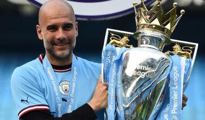 Pep Guardiola puso como ejemplo a la Premier League para combatir el racismo. 