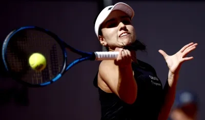 María Camila Osorio se quedó en la misma ronda del año anterior del abierto francés.