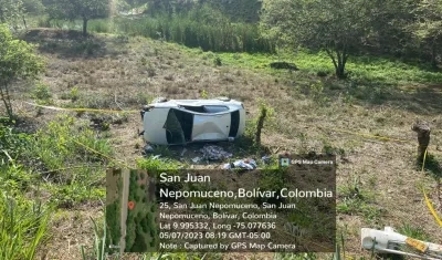 Una persona murió luego de que el vehículo que conducía se saliera de la vía.