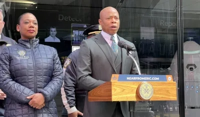 El alcalde de Nueva York, Eric Adams.