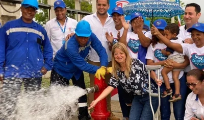 La Gobernadora del Atlántico, Elsa Noguera.