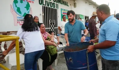 Visita a proyecto ambiental en Los Olivos II
