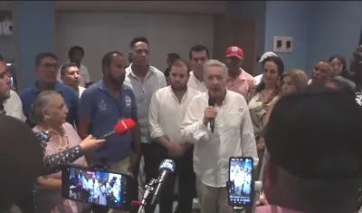 Álvaro Uribe Vélez, director del Centro Democrático.