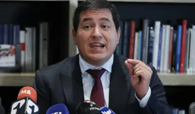 El excandidato presidencial ecuatoriano Andrés Arau.