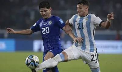 Acción de juego del partido.