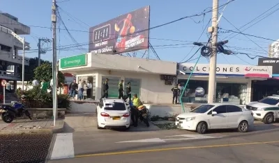 Servientrega ubicado en el barrio Alto Prado.