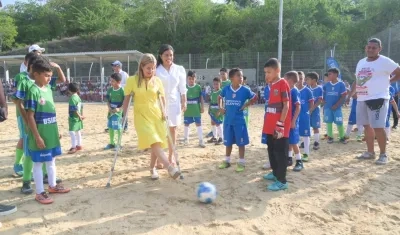 La Gobernadora del Atlántico, Elsa Noguera.