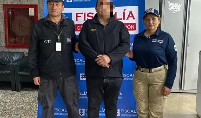 Uno de los cuatro capturados por trata de personas.