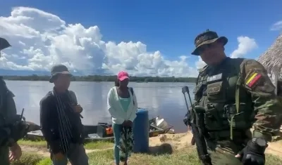 Dos colombianos capturados en Venezuela