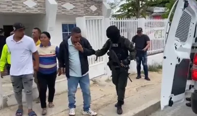 Fueron capturadas cuatro personas durante operativo.