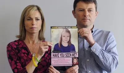 Kate McCann y su marido, Gerry McCann, padres de Madeleine.
