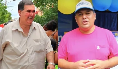José Elías Chams y Edinson Palma.