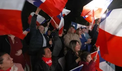 Imagen del comando del Partido Republicano, el ganador.