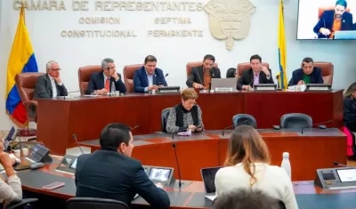 Comisión Séptima de la Cámara de Representantes.