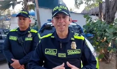 Coronel Óscar Daza. 