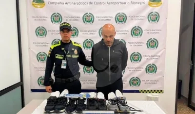 Diego León Osorio, capturado. 