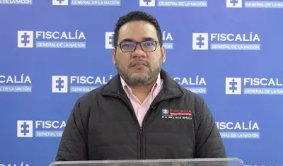 Director Especializado contra la Corrupción, Eduar Alirio Calderón.