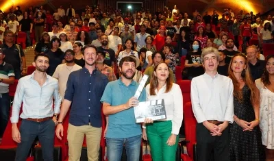 El alcalde de Barranquilla, Jaime Pumarejo, celebró la alianza junto al director de la Agencia Francesa de Desarrollo para Colombia, Romain André.