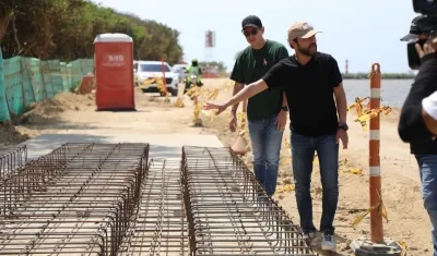 El alcalde Jaime Pumarejo anunció que “dentro de muy poco rodará el tren".