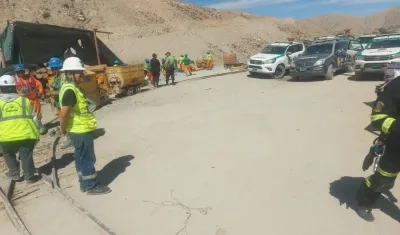 Explosión en mina Yanaquihua