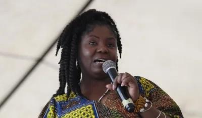 La Vicepresidenta Francia Márquez.