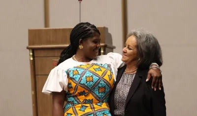 Vicepresidenta Francia Márquez y la presidenta de Etiopía, Sahle-Work Zewde.