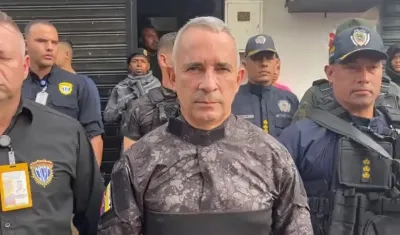Freddy Bernal Gobernador del estado venezolano de Táchira. 