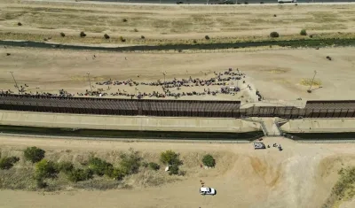 Frontera entre Estados Unidos y México.
