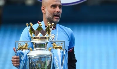 Pep Guardiola, técnico del Manchester City.