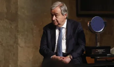 El secretario general de la ONU, António Guterres.