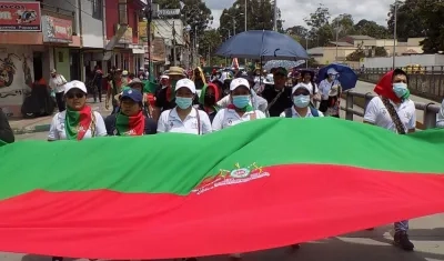 Indígenas en Colombia. 